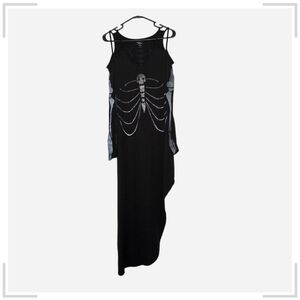 Skeleton Maxi Dress